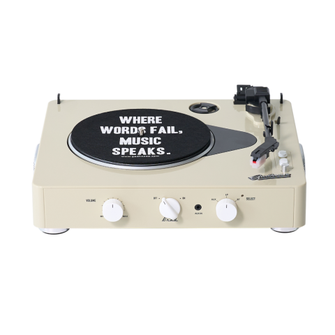 Портативный Виниловый проигрыватель Gadhouse Brad Retro MK ll Ivory Портативный Виниловый проигрыватель Gadhouse Brad Retro MK ll Ivory