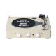 Портативный Виниловый проигрыватель Gadhouse Brad Retro MK ll Ivory Портативный Виниловый проигрыватель Gadhouse Brad Retro MK ll Ivory