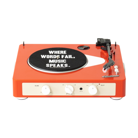 Портативний вініловий програвач Gadhouse Brad Retro MK ll Tangerine