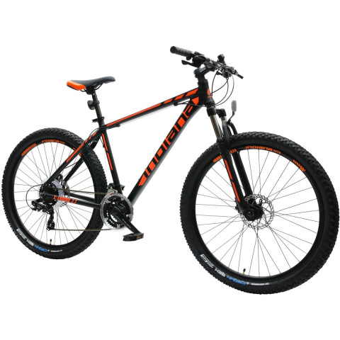 Велосипед INDIANA X-Enduro M15 27.5" чоловічий Black/Orange