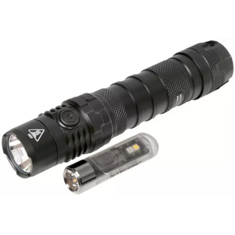 Ліхтар тактичний Nitecore MH12S, в комплекті з міні УФ-ліхтариком TIKI Ліхтар тактичний Nitecore MH12S, в комплекті з міні УФ-ліхтариком TIKI
