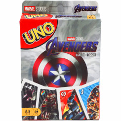 Настольная игра UNO Avengers с супергероями Марвел 112 карт