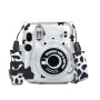 Чехол Fujifilm Instax Mini 11 Case Transparent+ наклейки черные