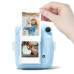 Чехол Fujifilm Instax Mini 11 Case Transparent+ наклейки черные