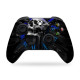 Виниловая наклейка SONGYI для геймпада Xbox Series X/S Black/Blue skull Виниловая наклейка SONGYI для геймпада Xbox Series X/S Black/Blue skull