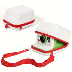 Чехол для фотоаппарата Polaroid OneStep 2/OneStep+/Now/Now+/I-Type White/Red