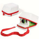 Чехол для фотоаппарата Polaroid OneStep 2/OneStep+/Now/Now+/I-Type White/Red Чехол для фотоаппарата Polaroid OneStep 2/OneStep+/Now/Now+/I-Type White/Red