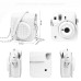 Чехол для фотокамеры FujiFilm INSTAX MINI 12 + альбом на 64 фото + наклейки на фотопленку, Белый