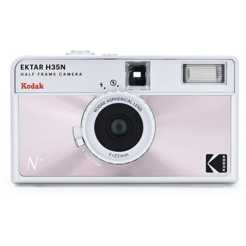 Плёночный фотоаппарат KODAK Ektar H35N Pink/Grey Плёночный фотоаппарат KODAK Ektar H35N Pink/Grey
