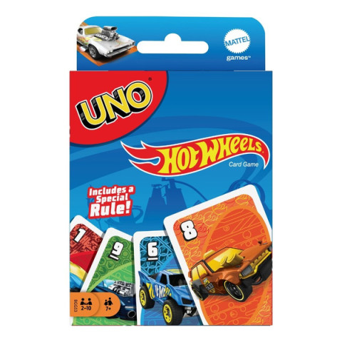 Настільна гра UNO HotWheels 112 карт