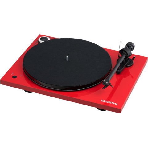 Грамофон Pro-Ject Essential III SB OM 10 High Gloss Red
