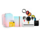 Набор камера моментальной печати Polaroid Now + (White), cумка-чехол, фотоальбом (розово-голубой), фотопленка 8 шт Набор камера моментальной печати Polaroid Now + (White), cумка-чехол, фотоальбом (розово-голубой), фотопленка 8 шт
