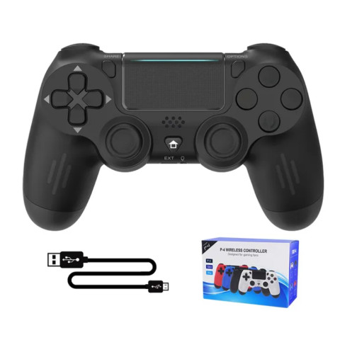 Геймпад DATA FROG для PS4 / Slim / Pro / Windows / Apple / Android / Steam / Черный