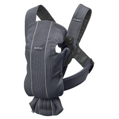 Сумка-кенгуру Baby Bjorn Mini 3D Mesh Anthracite Сумка-кенгуру Baby Bjorn Mini 3D Mesh Anthracite