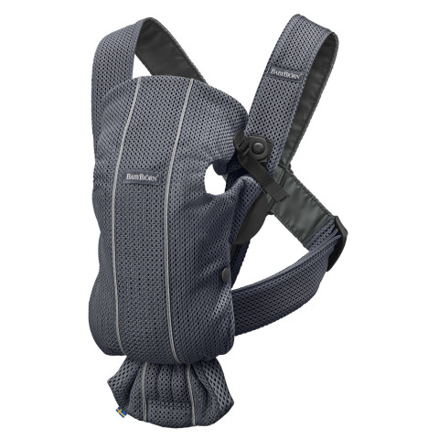 Сумка-кенгуру Baby Bjorn Mini 3D Mesh Anthracite Сумка-кенгуру Baby Bjorn Mini 3D Mesh Anthracite
