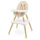 Стульчик для кормления Caretero Tuva Beige Стульчик для кормления Caretero Tuva Beige