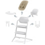 Стульчик для кормления Cybex Gold Lemo 4in1 All White