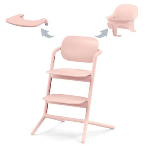 Стульчик для кормления Cybex Gold Lemo 3in1 Pearl Pink Стульчик для кормления Cybex Gold Lemo 3in1 Pearl Pink