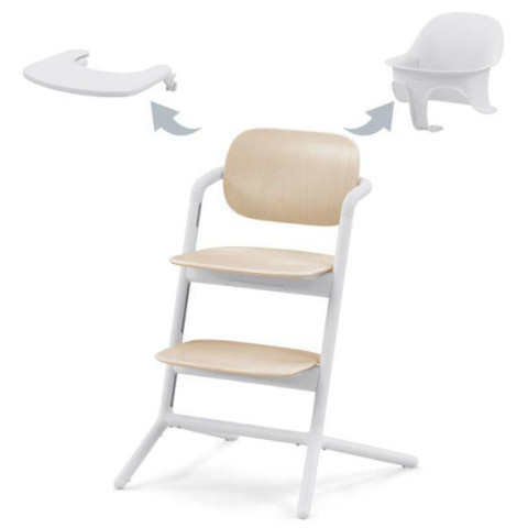 Стільчик для годування Cybex Gold Lemo 3in1 Sand White