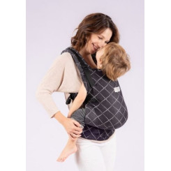 Сумка-кенгуру Isara The Trendsetter Toddler Diamonda Black Сумка-кенгуру Isara The Trendsetter Toddler Diamonda Black