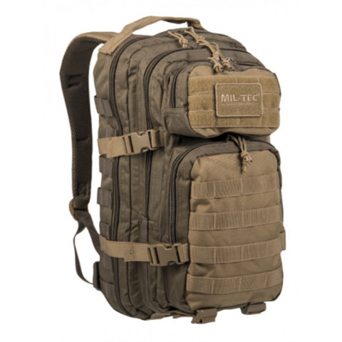 Рюкзак тактический Mil-Tec US Assault Ranger 20 л Green/Beige Рюкзак тактический Mil-Tec US Assault Ranger 20 л Green/Beige