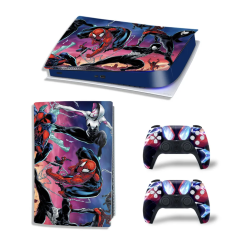 Виниловая наклейка для Sony PlayStation PS5 Spiderman Two 360 Виниловая наклейка для Sony PlayStation PS5 Spiderman Two 360