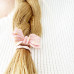 Набор детских резинок для волос OLOEY 20 шт Light pink
