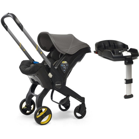 Детское автокресло Doona + baza IsoFix Doona Hound Gray