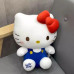 М'яка іграшка Sanrio Hello Kitty 22 см Sitting Blue