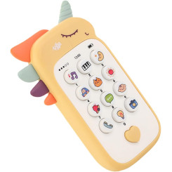 Дитяча музична іграшка Телефон Unicorn Yellow Дитяча музична іграшка Телефон Unicorn Yellow