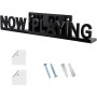 Полка акриловая для хранения виниловых пластинок Now Playing Black Полка акриловая для хранения виниловых пластинок Now Playing Black