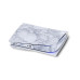 Вінілова наклейка для Sony PlayStation PS5 White Marble Вінілова наклейка для Sony PlayStation PS5 White Marble