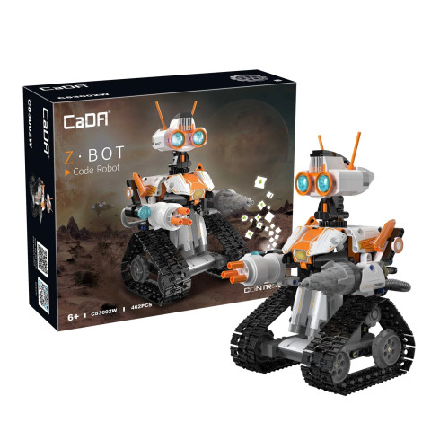 Конструктор CaDa кодовый робот на радиоуправлении Z.BOT, 462 детали Конструктор CaDa кодовый робот на радиоуправлении Z.BOT, 462 детали