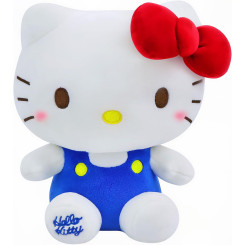 Мягкая игрушка Sanrio Hello Kitty 22 см Sitting Blue Мягкая игрушка Sanrio Hello Kitty 22 см Sitting Blue