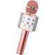 Микрофон для караоке Bluetooth WSTER WS-858 Pink Микрофон для караоке Bluetooth WSTER WS-858 Pink