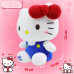 М'яка іграшка Sanrio Hello Kitty 22 см Sitting Blue