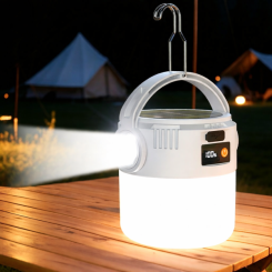 Солнечный кемпинговый LED-фонарь WUZHISHANG 800 мАч с USB-зарядкой, сверхъяркий, портативный Солнечный кемпинговый LED-фонарь WUZHISHANG 800 мАч с USB-зарядкой, сверхъяркий, портативный