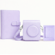 Чехол + фотоальбом 108 + фоторамка Fujifilm instax mini 12 Purple Чехол + фотоальбом 108 + фоторамка Fujifilm instax mini 12 Purple