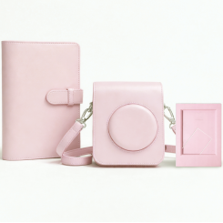 Чехол + фотоальбом 108 + фоторамка Fujifilm instax mini 12 Rose Чехол + фотоальбом 108 + фоторамка Fujifilm instax mini 12 Rose