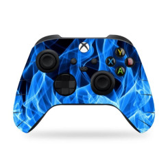 Виниловая наклейка SONGYI для геймпада Xbox Series X/S Blue flame Виниловая наклейка SONGYI для геймпада Xbox Series X/S Blue flame