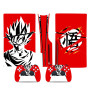 Виниловая наклейка для Sony PlayStation PS5 Slim Dragon Ball Red Виниловая наклейка для Sony PlayStation PS5 Slim Dragon Ball Red