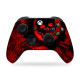 Виниловая наклейка SONGYI для геймпада Xbox Series X/S Black/Red skull Виниловая наклейка SONGYI для геймпада Xbox Series X/S Black/Red skull
