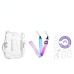 Чехол Fujifilm Instax Mini 11 Case Transparent +наклейки мишки