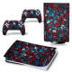 Вінілова наклейка для Sony PlayStation PS5 Graffiti Вінілова наклейка для Sony PlayStation PS5 Graffiti