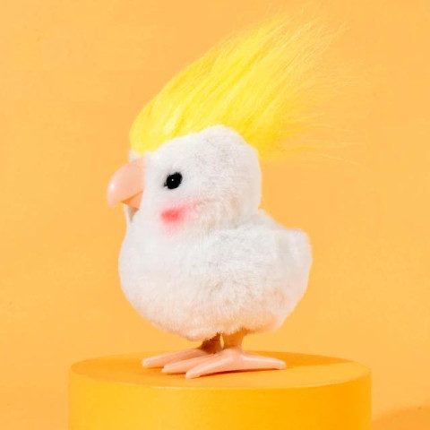 Дитяча м'яка іграшка Заводний папуга Macroupta Bird
