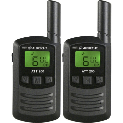 Рація Albrecht ATR 200 Tour Guide Duo Kit, 2 шт Рація Albrecht ATR 200 Tour Guide Duo Kit, 2 шт