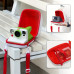 Чехол для фотоаппарата Polaroid OneStep 2/OneStep+/Now/Now+/I-Type White/Red Чехол для фотоаппарата Polaroid OneStep 2/OneStep+/Now/Now+/I-Type White/Red