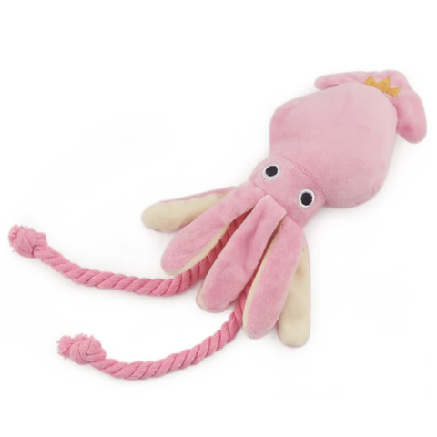 Игрушка для собак Кальмар 34 см Pink Игрушка для собак Кальмар 34 см Pink