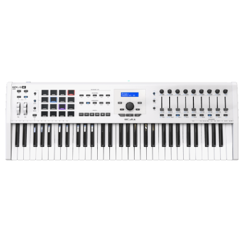 MIDI-клавиатура ARTURIA KeyLab 61 MkII White MIDI-клавиатура ARTURIA KeyLab 61 MkII White
