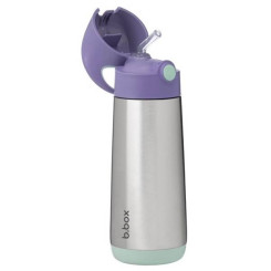 Термобутылка с трубочкой B.Box 500 мл Lilac Pop